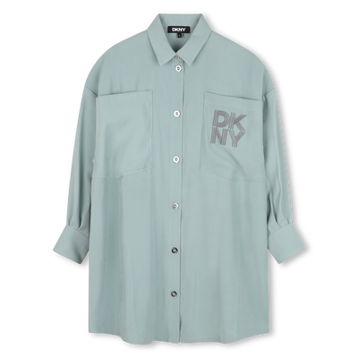 Twill dress DKNY GIRL