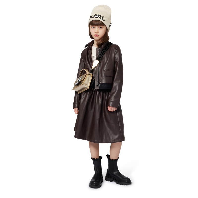 Short skirt KARL LAGERFELD KIDS 
                        GIRL