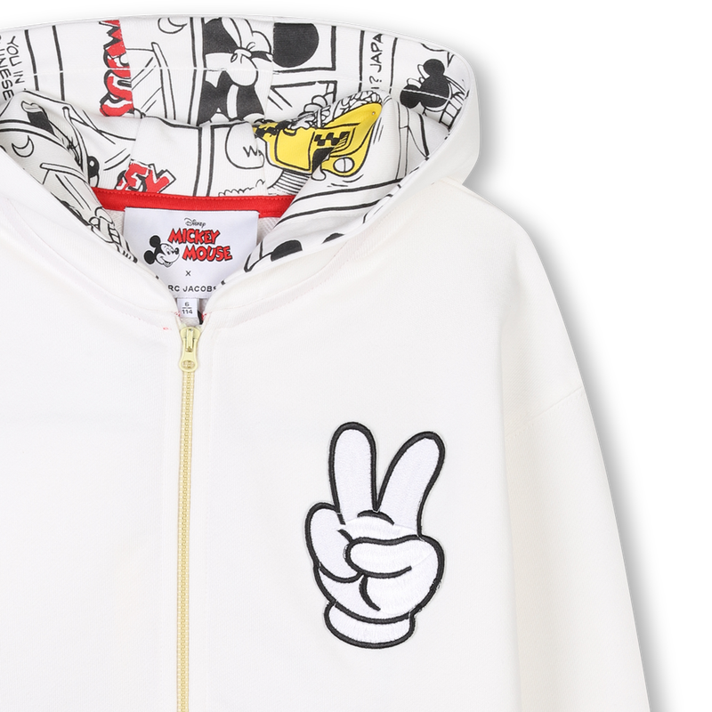 Hooded Mickey sweatshirt MARC JACOBS 
                    BOY