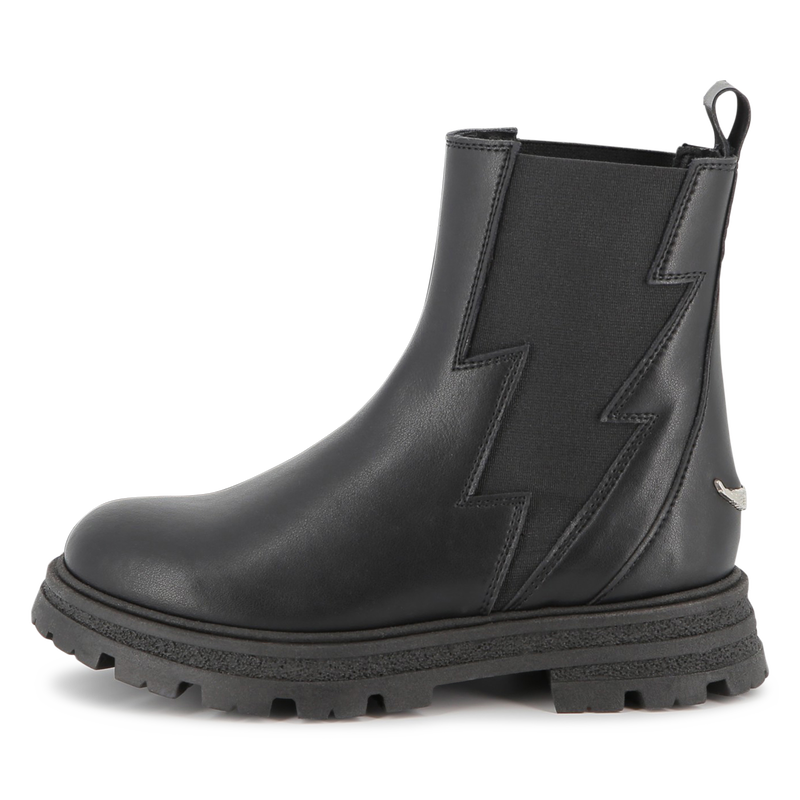 Cowhide leather Chelsea boots ZADIG & VOLTAIRE 
                    GIRL