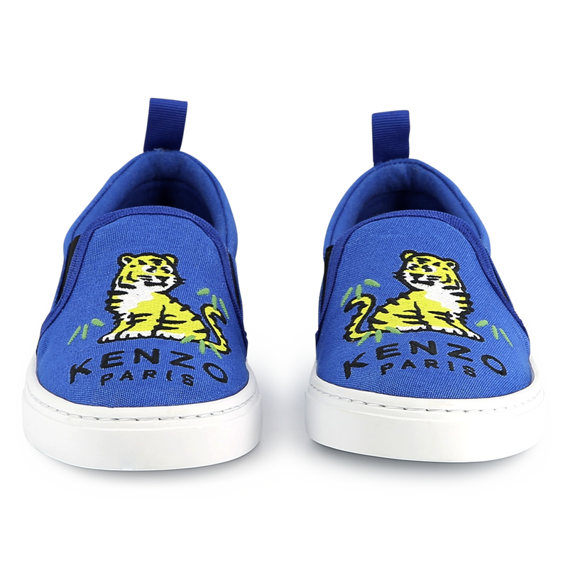 Elasticated canvas sneakers KENZO KIDS 
                        UNISEX
