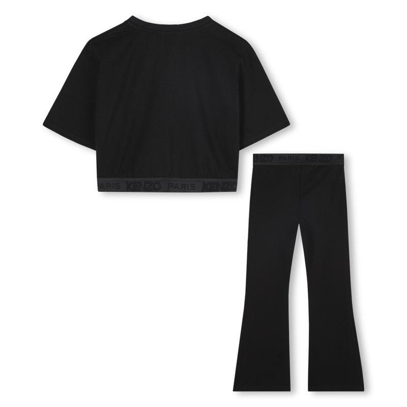 T-shirt and pants set KENZO KIDS 
                        GIRL