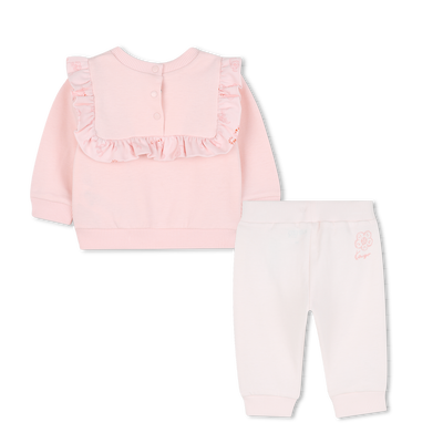Sweatshirt + pants set KENZO KIDS GIRL