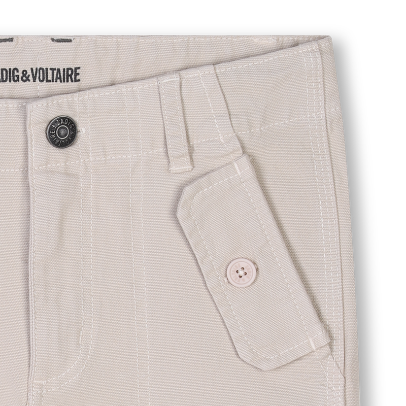 Embroidered Bermuda shorts ZADIG & VOLTAIRE 
                        BOY