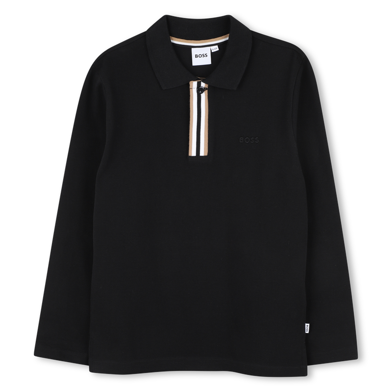 Long-sleeved polo shirt BOSS 
                    BOY