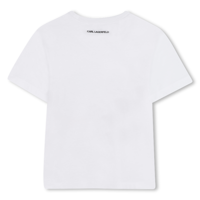 Short-sleeved T-shirt KARL LAGERFELD KIDS 
                    GIRL