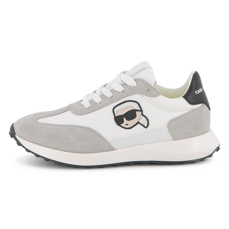 Lace-up low-top sneakers KARL LAGERFELD KIDS 
                    BOY
