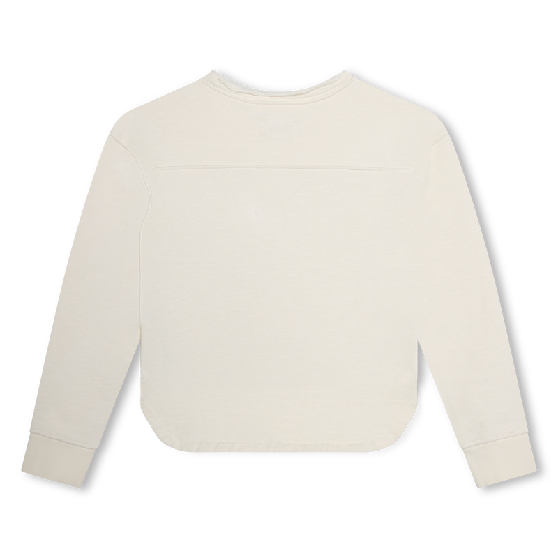 Cotton Fleece Sweatshirt ZADIG & VOLTAIRE 
                    GIRL