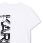 Printed T-Shirt KARL LAGERFELD KIDS 
                    BOY