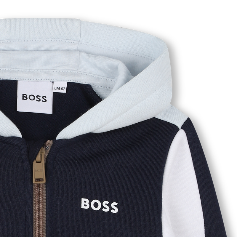 Hooded cardigan BOSS 
                        BOY