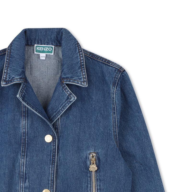 Denim jacket KENZO KIDS 
                        GIRL