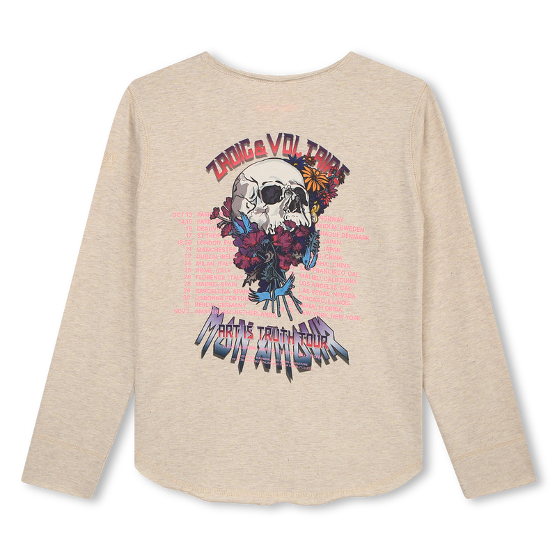 Long-sleeved t-shirt ZADIG & VOLTAIRE 
                    GIRL