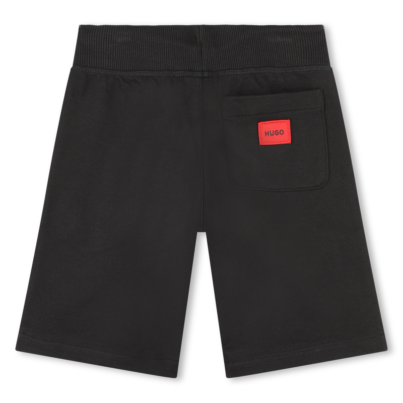 Long fleece running shorts HUGO 
                    BOY