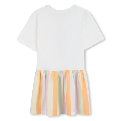 Shiny Print Dress KENZO KIDS GIRL