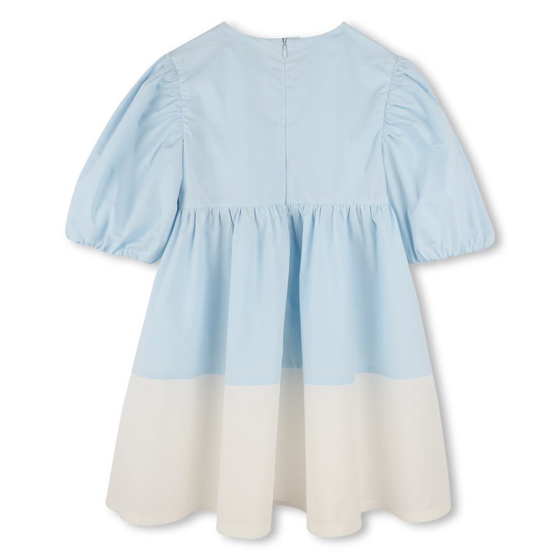 Two-color flared dress KENZO KIDS 
                        GIRL