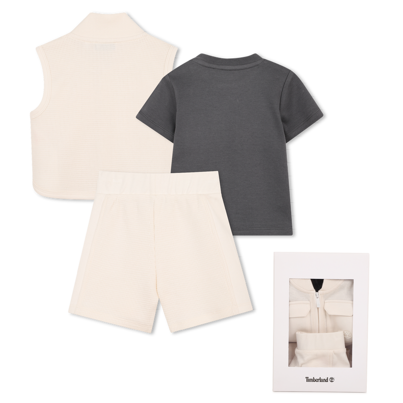 Cotton Outfit Set TIMBERLAND 
                        BOY