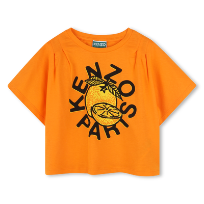 Short-sleeved T-shirt KENZO KIDS GIRL