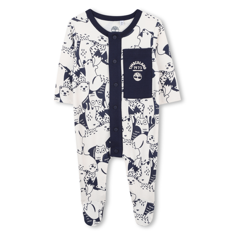 Printed cotton pajamas TIMBERLAND 
                        BOY