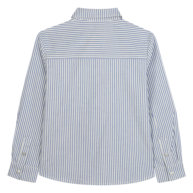 Striped cotton shirt KENZO KIDS 
                        BOY