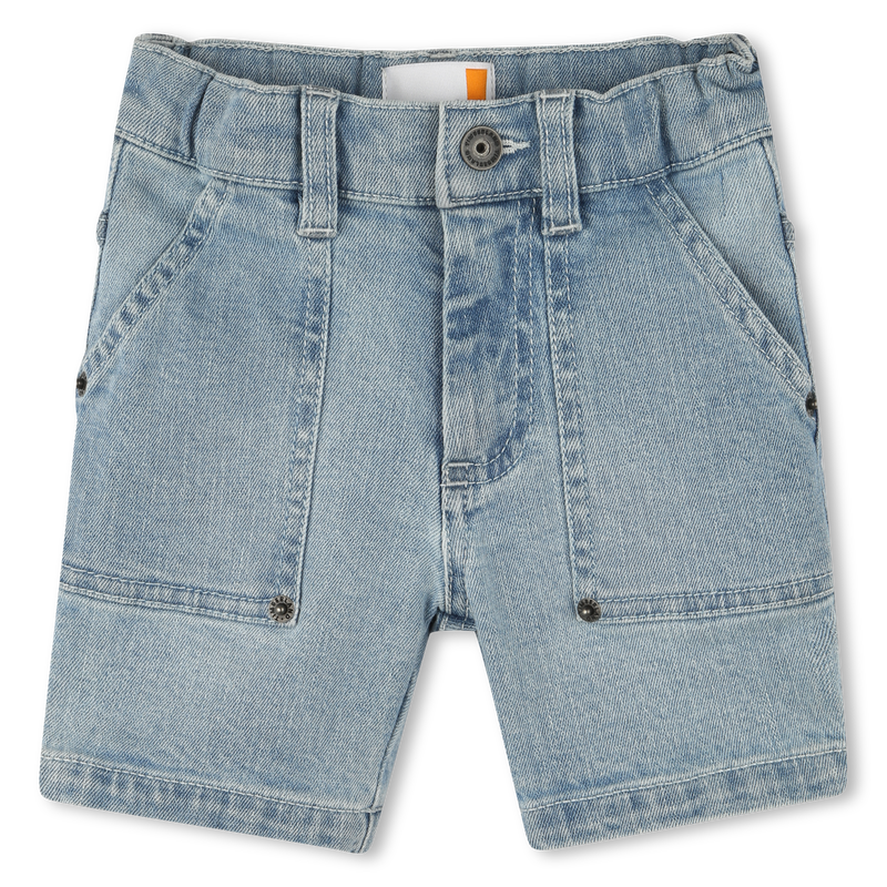 Stretch denim shorts TIMBERLAND 
                        BOY