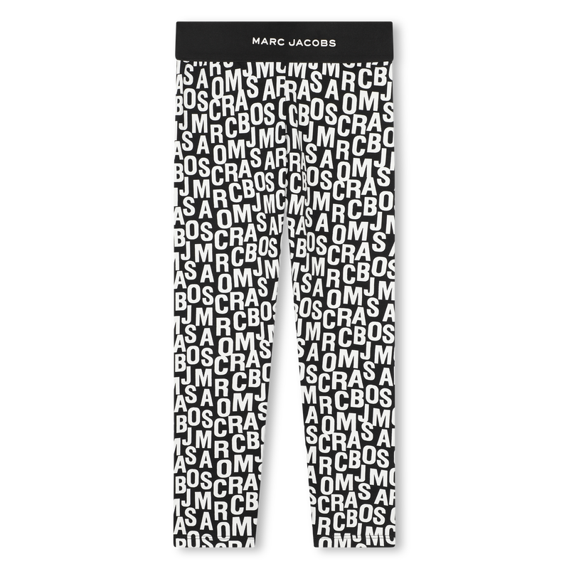 Printed Two-Tone Leggings MARC JACOBS 
                    GIRL