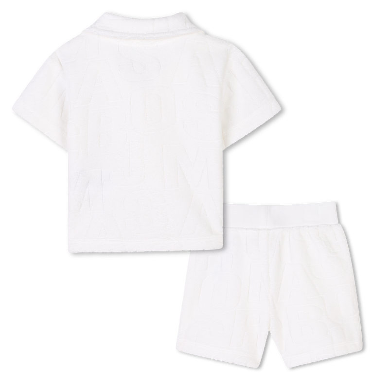 Polo shirt and shorts set MARC JACOBS 
                        UNISEX