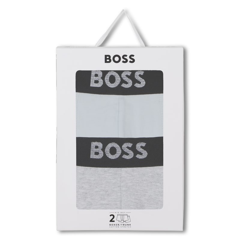 Pack of 2 jersey boxer briefs BOSS 
                    BOY