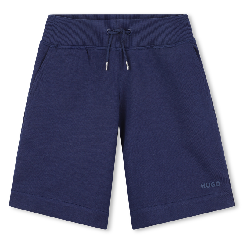 Fleece Bermuda running shorts HUGO 
                        BOY