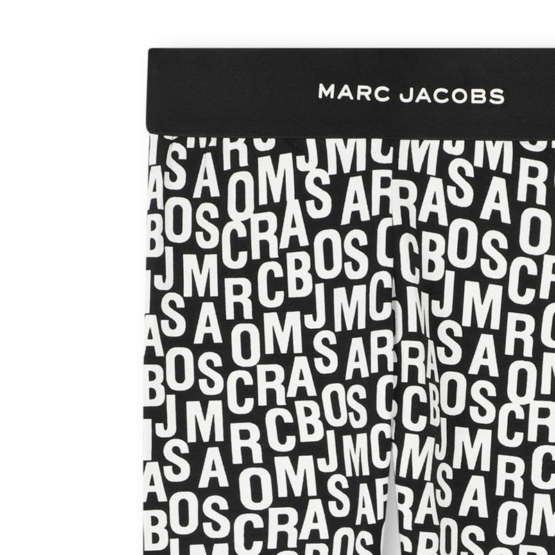 Printed Two-Tone Leggings MARC JACOBS 
                    GIRL