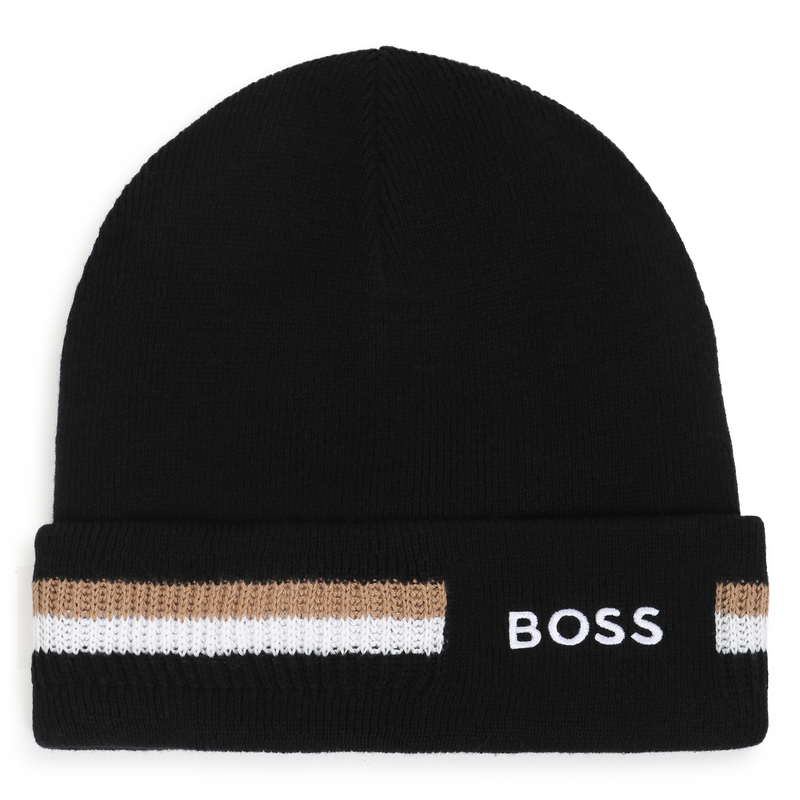Knitted beanie BOSS 
                        BOY