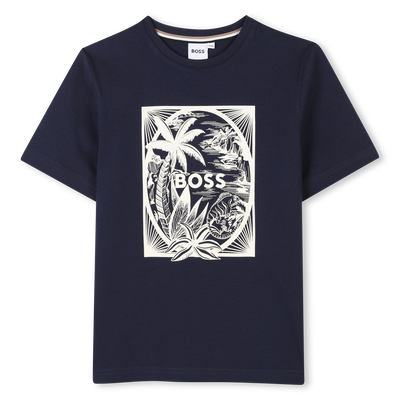 Short-sleeved cotton T-shirt BOSS BOY