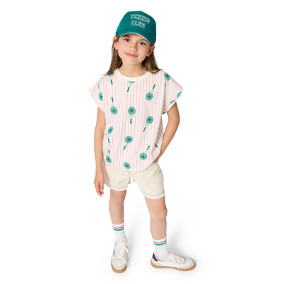 Short-Sleeved T-Shirt KIDS AROUND GIRL