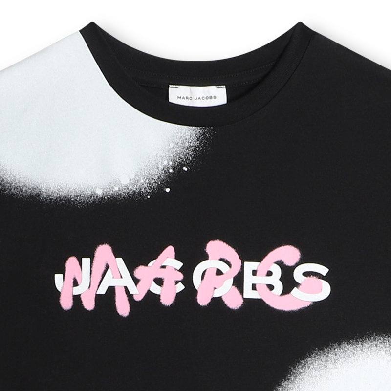 Short-Sleeved Cotton Dress MARC JACOBS 
                    GIRL