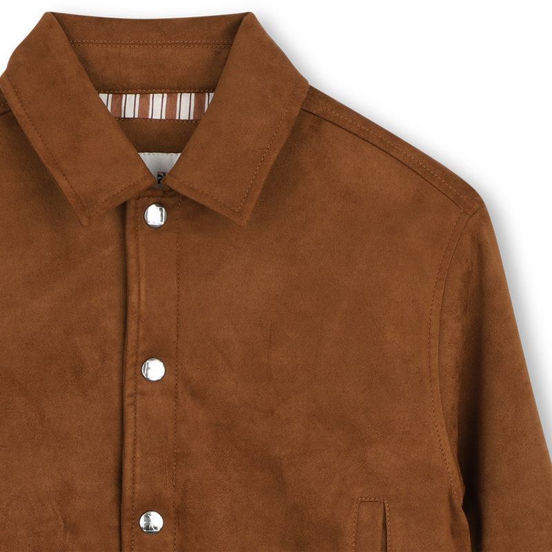 Suede jacket KIDS AROUND 
                        BOY