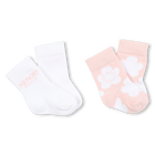 Set of 2 pairs of knitted socks, VEILED PINK, hi-res