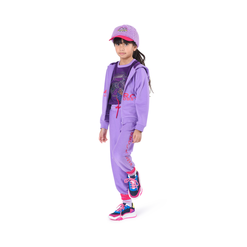 Hooded zipped sweatshirt MARC JACOBS 
                    GIRL