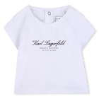 Shorts Outfit Set KARL LAGERFELD KIDS 
                    GIRL
