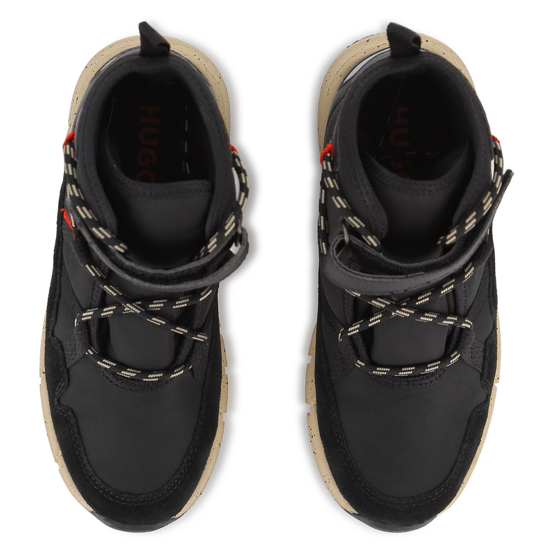 Ankle boots with laces HUGO 
                        BOY