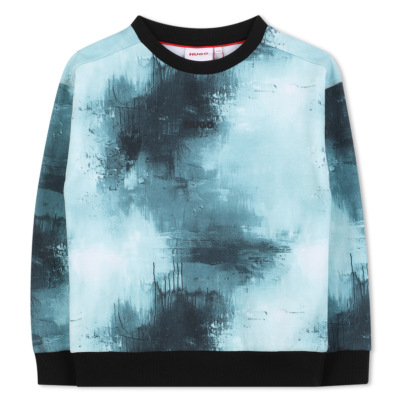 Round neck sweatshirt HUGO 
                    BOY