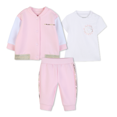 Tracksuit Set KARL LAGERFELD KIDS GIRL
