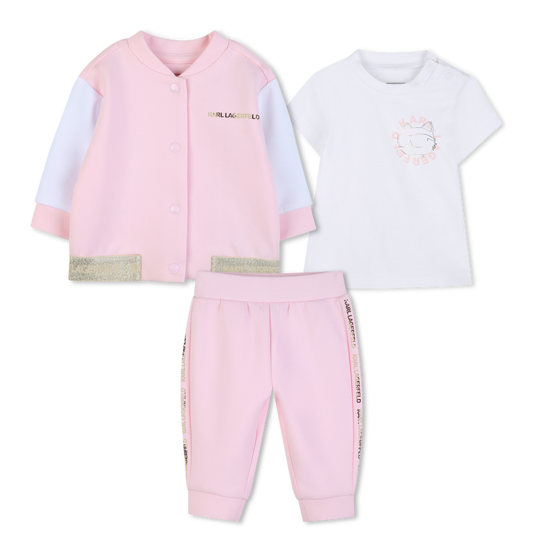 Tracksuit Set KARL LAGERFELD KIDS 
                        GIRL
