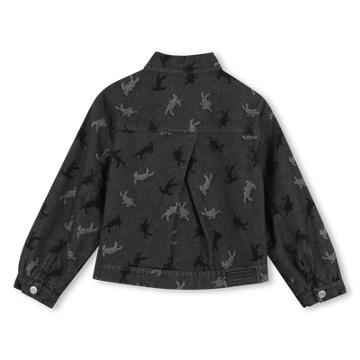 Denim jacket KENZO KIDS GIRL
