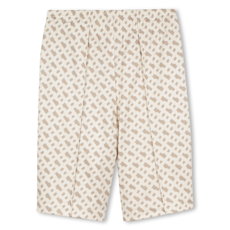 Monogram Print Bermudas BOSS 
                        BOY