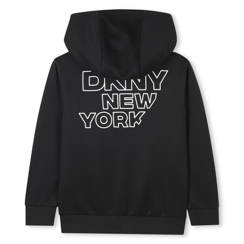 Zip-up hooded cardigan DKNY 
                    UNISEX