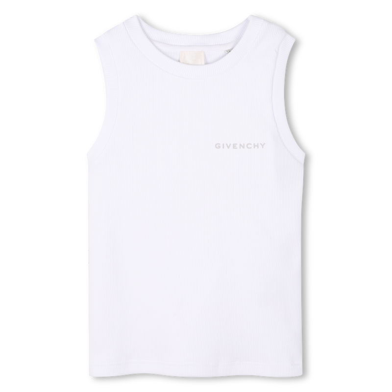 Ribbed tank top GIVENCHY 
                    BOY