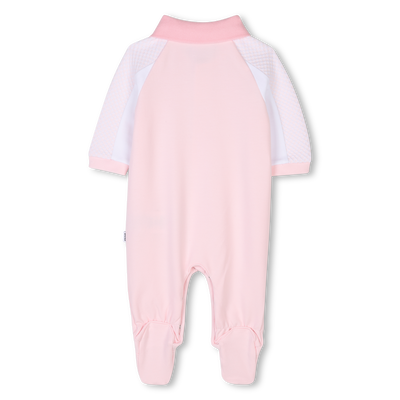 Polo-neck paneled pajamas BOSS GIRL