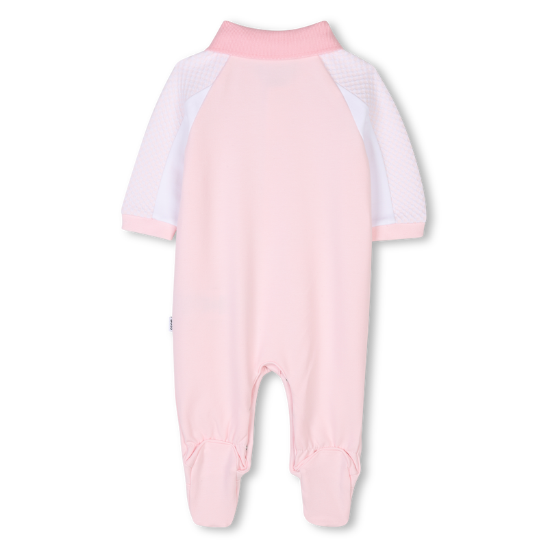 Polo-neck paneled pajamas BOSS 
                        GIRL