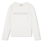 Long-Sleeved T-Shirt MICHAEL KORS 
                    GIRL