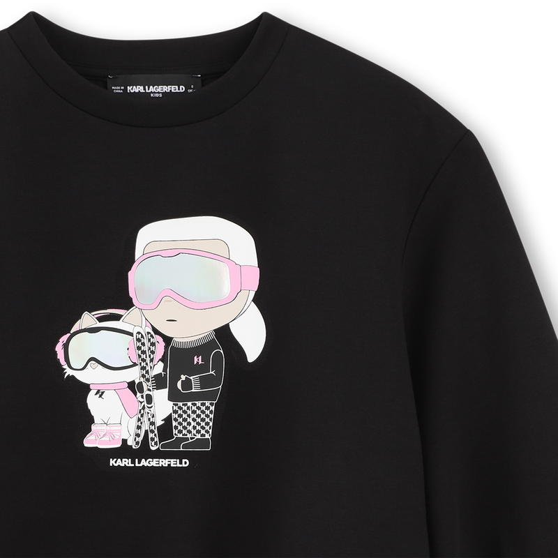Sweatshirt KARL LAGERFELD KIDS 
                        GIRL