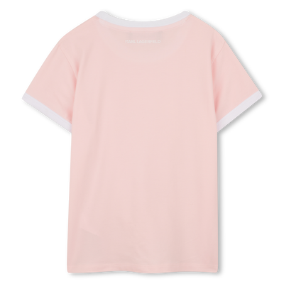 Short-Sleeved T-Shirt KARL LAGERFELD KIDS GIRL